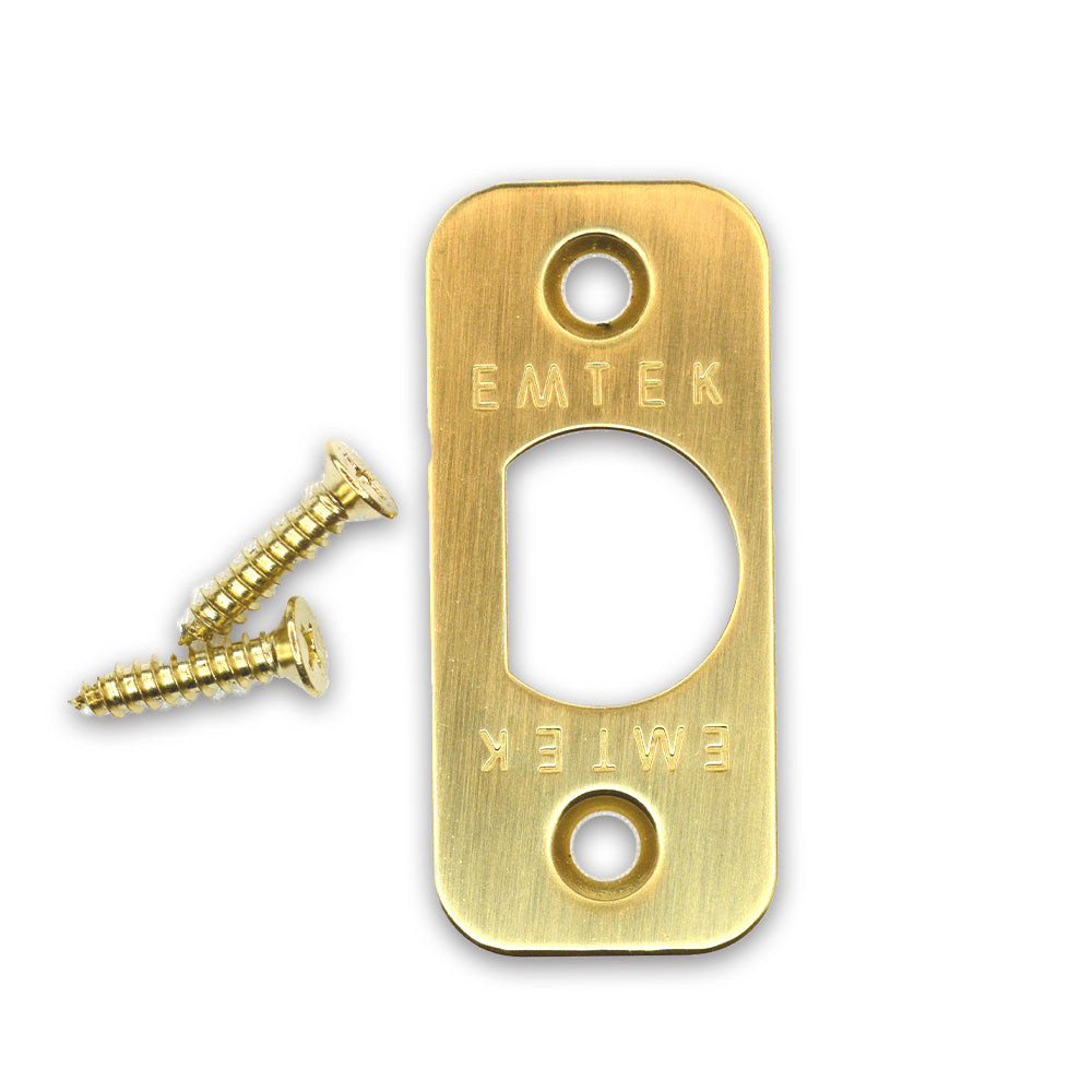 Emtek Faceplate and Screws for Passage, Privacy or Key-In Sets