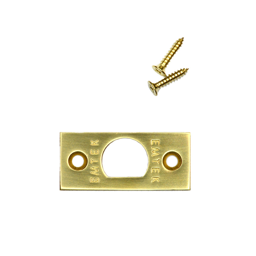 Emtek Faceplate and Screws for Passage, Privacy or Key-In Sets