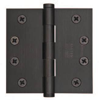 Emtek Solid Brass Hinges Collection