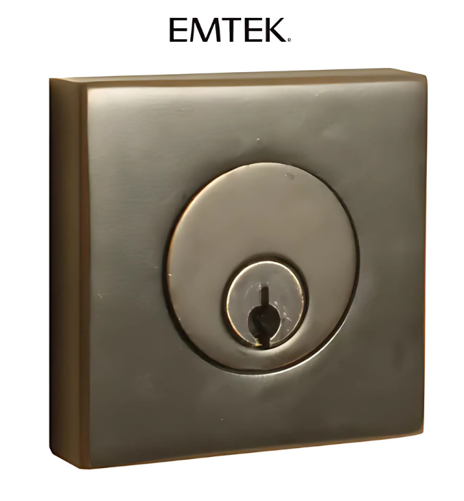 Emtek Square Single Cylinder Deadbolt