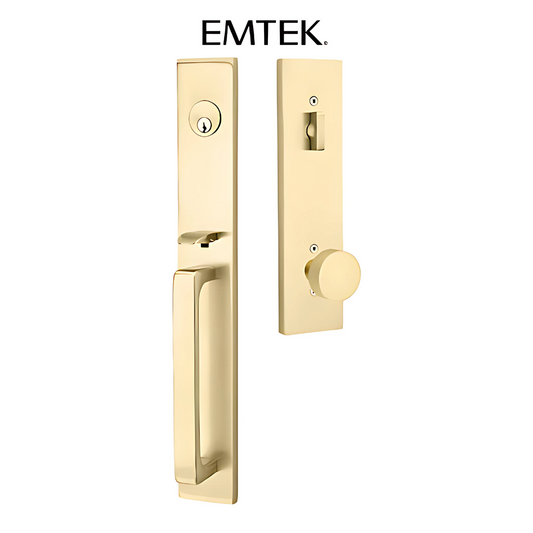 Emtek Lausanne Tubular Single Cylinder Handleset Collection