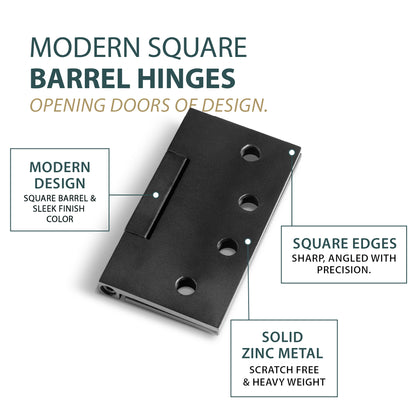 Square Barrel Hinge