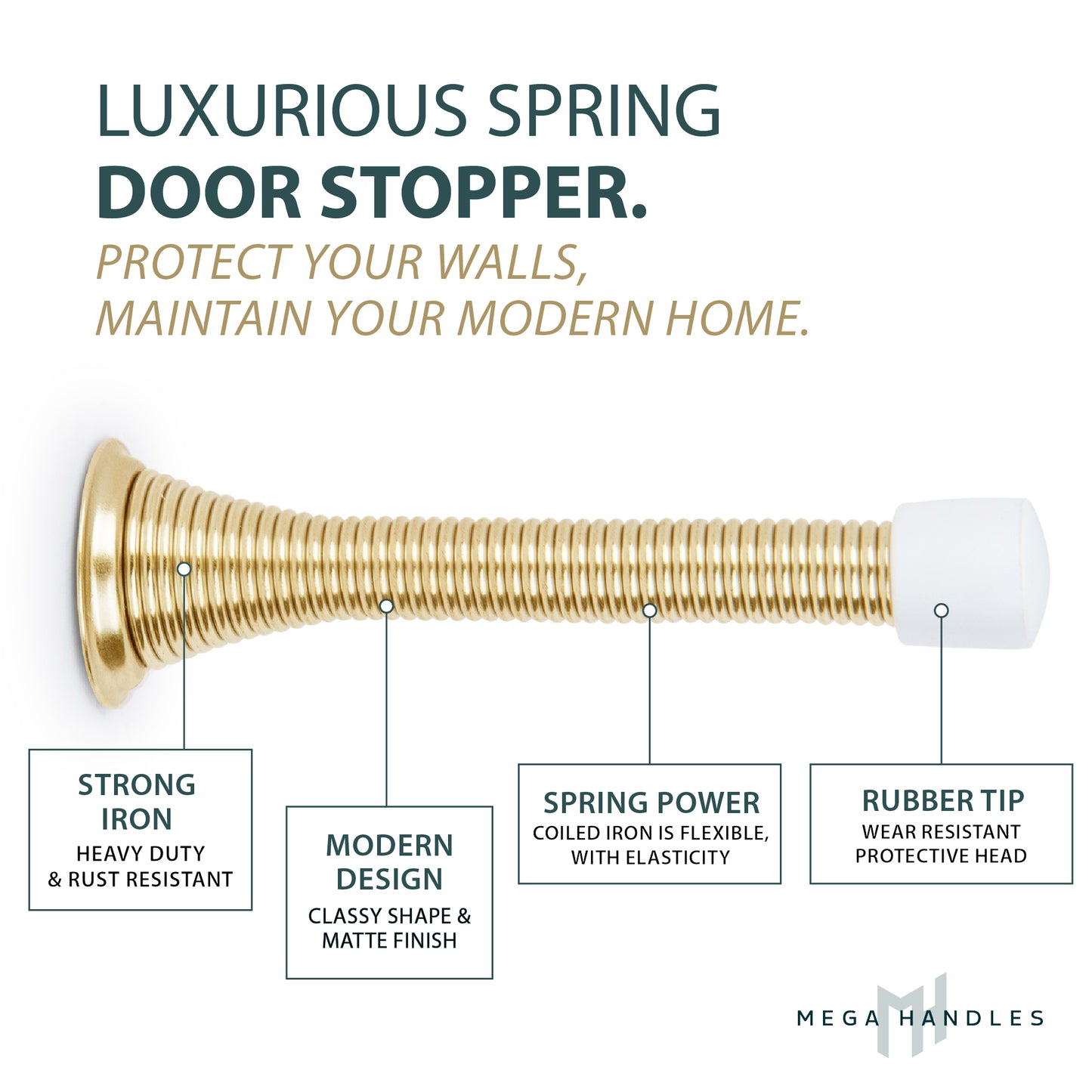 Spring Door Stopper