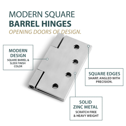 Square Barrel Hinge