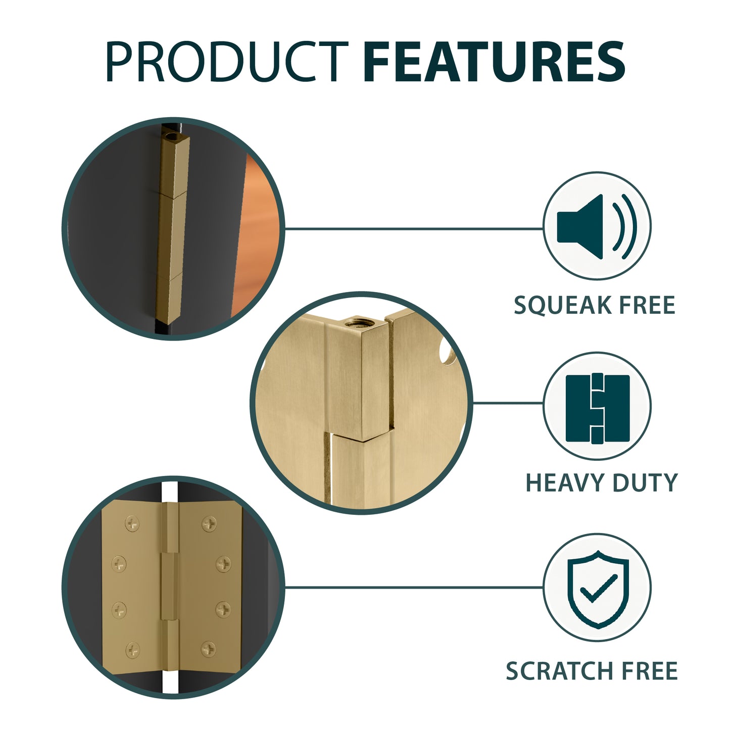 Square Barrel Hinge