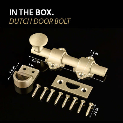 Dutch Door Bolt