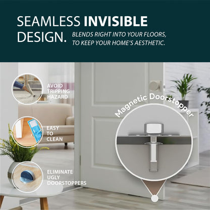 Invisible Magnet Doorstop