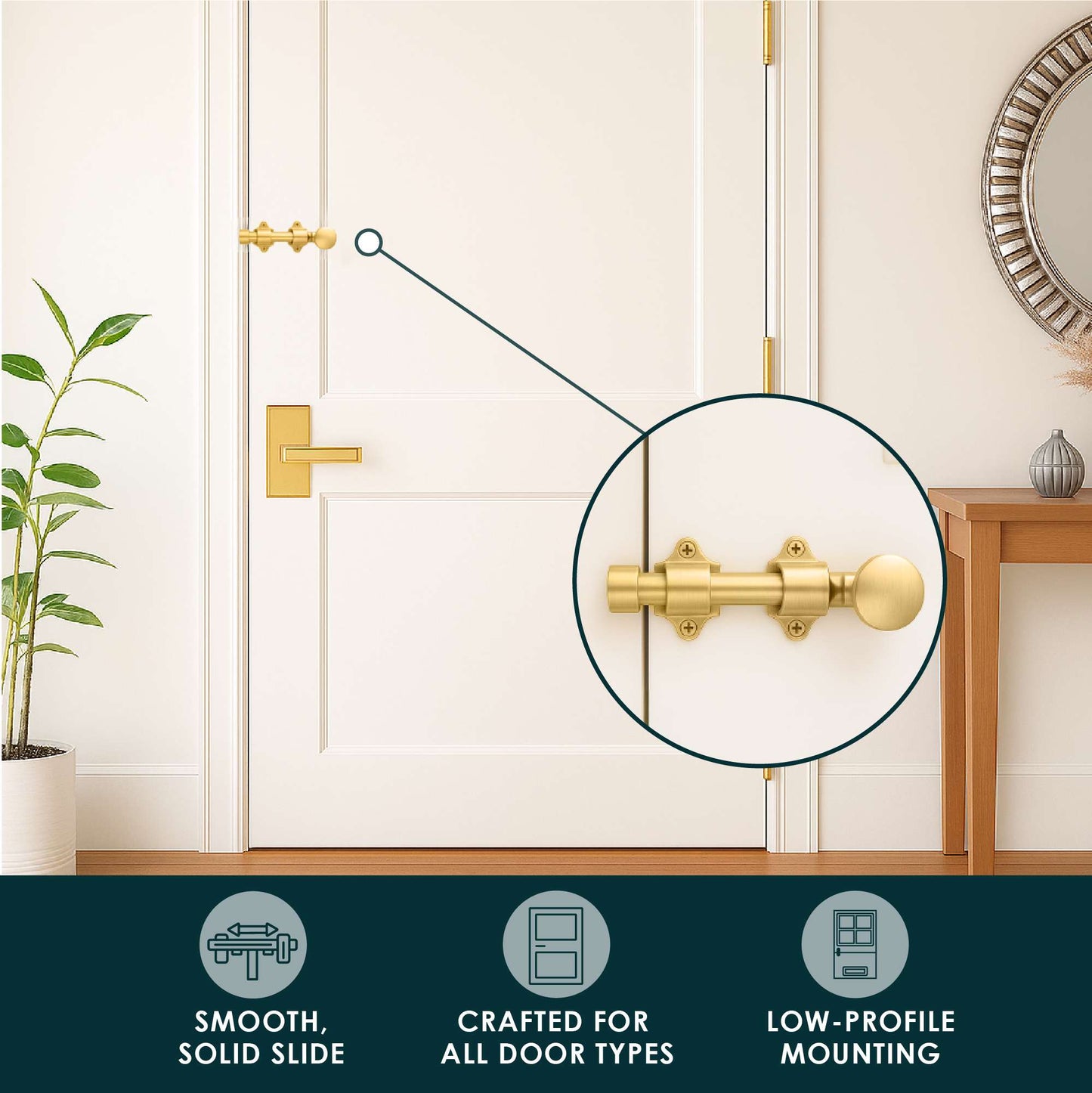 Dutch Door Bolt
