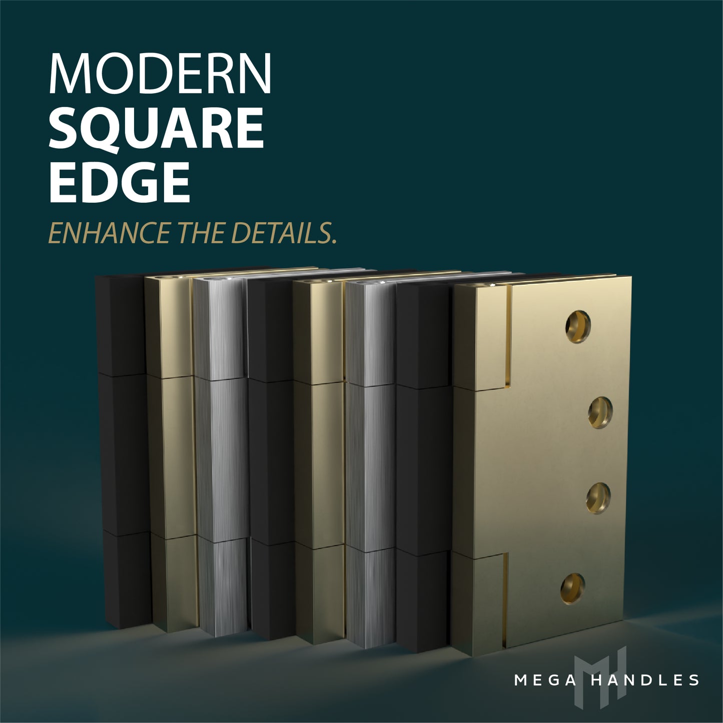 Square Barrel Hinge