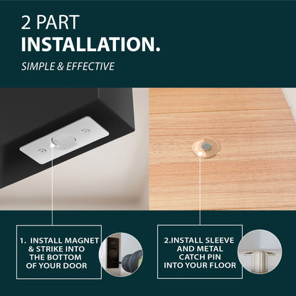 Invisible Magnet Doorstop