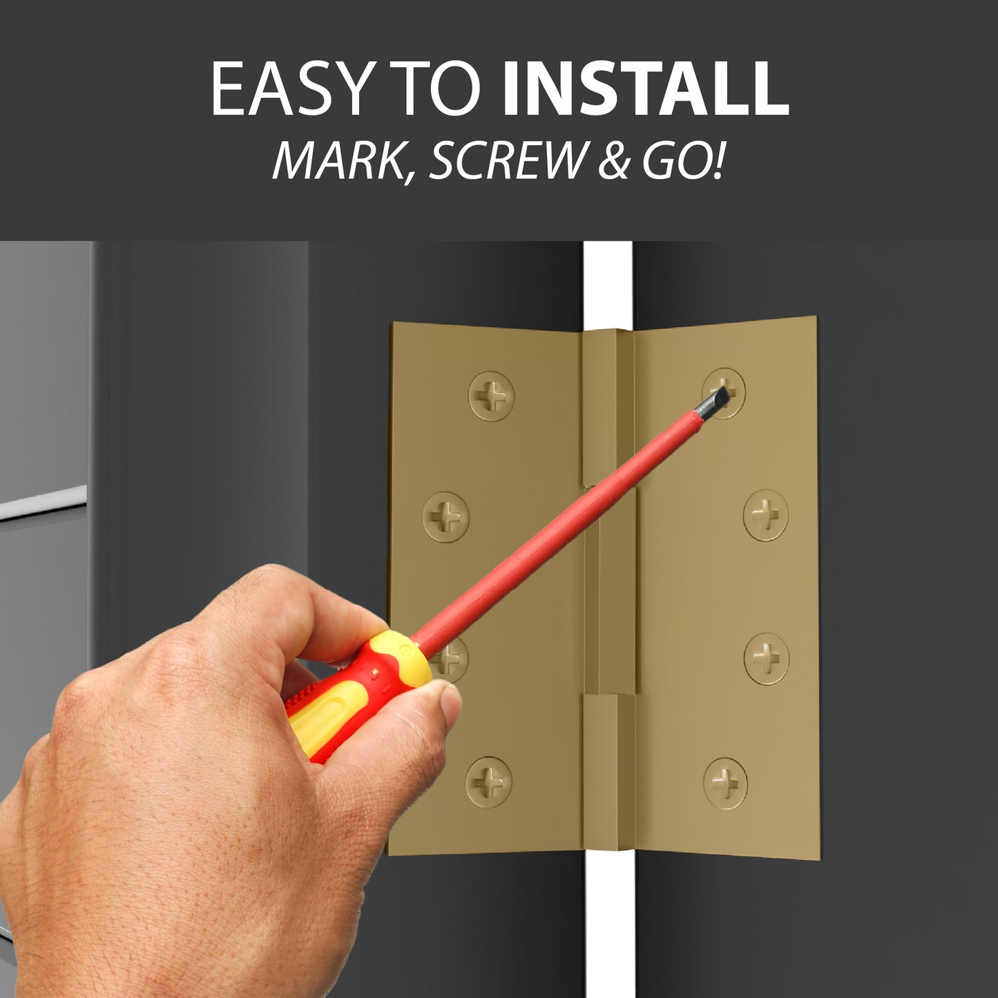 Square Barrel Hinge