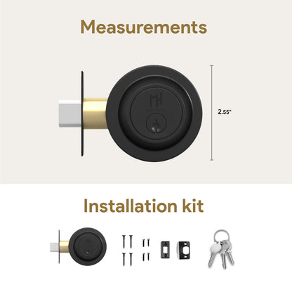 Round Deadbolt