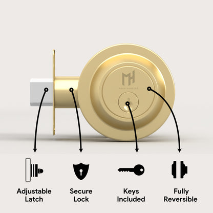 Round Deadbolt