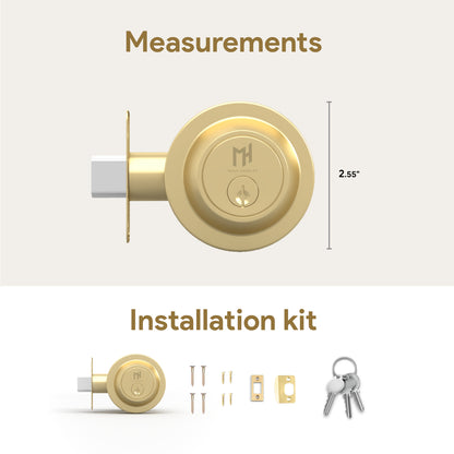 Round Deadbolt