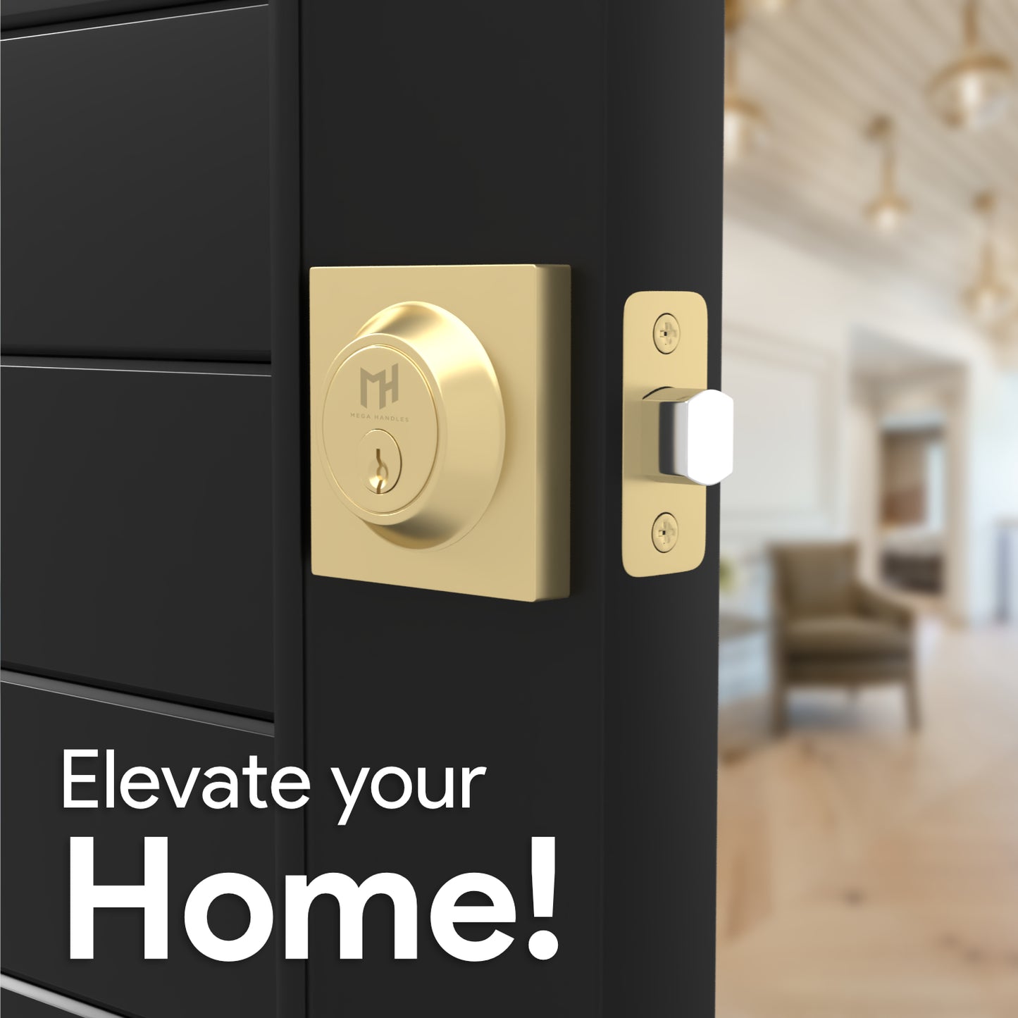 Square Deadbolt