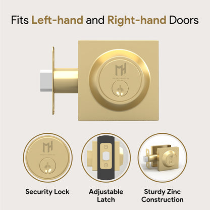 Square Deadbolt