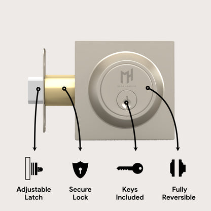 Square Deadbolt