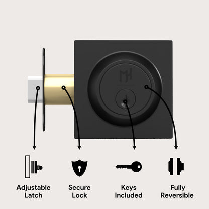 Square Deadbolt