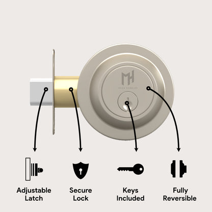 Round Deadbolt