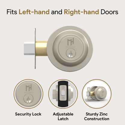 Round Deadbolt