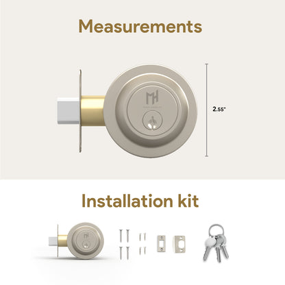Round Deadbolt