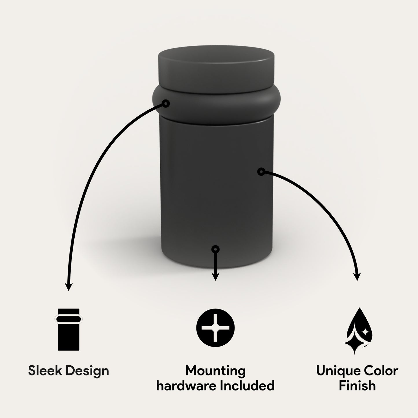Cylinder Door Stopper