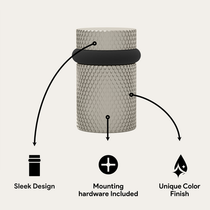 Knurled Door Stopper