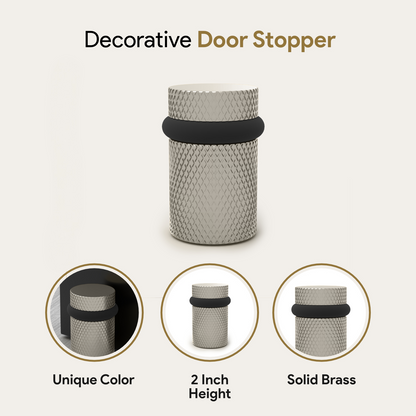 Knurled Door Stopper