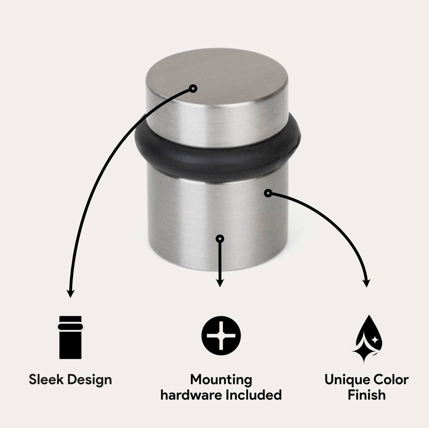 Cylinder Door Stopper