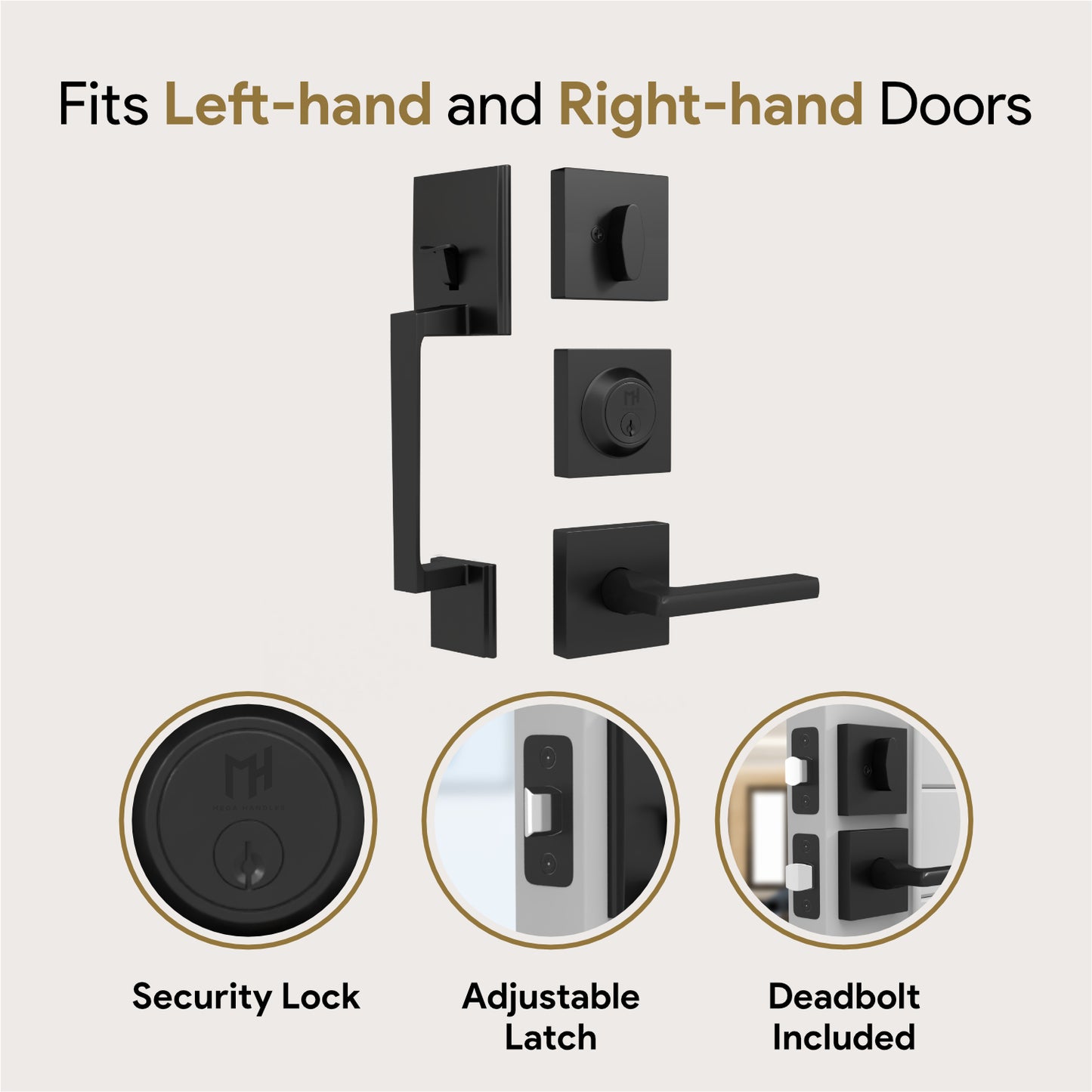 Tobelle Collection | Entrance Handle