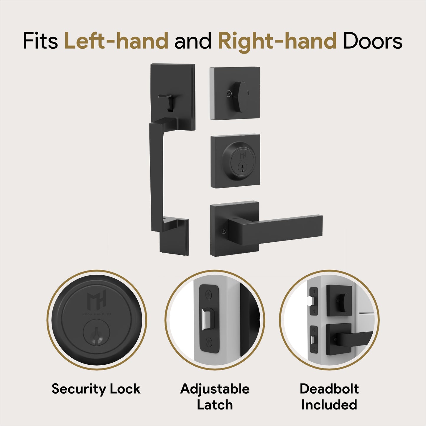 Tobelle Collection | Entrance Handle