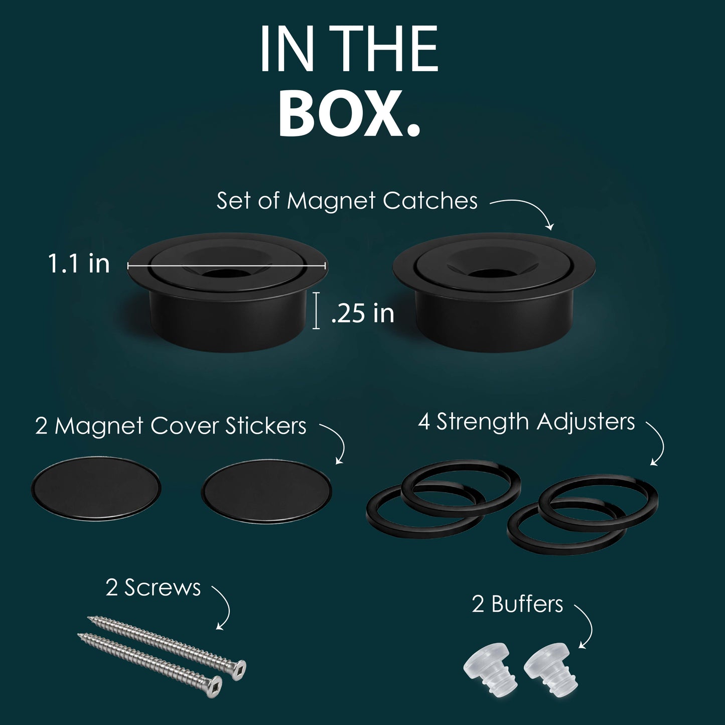 Concealed Magnet Catch