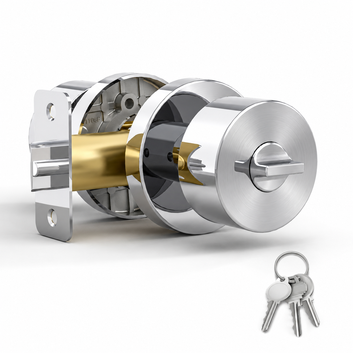 Buena Polished Chrome / Entry product image