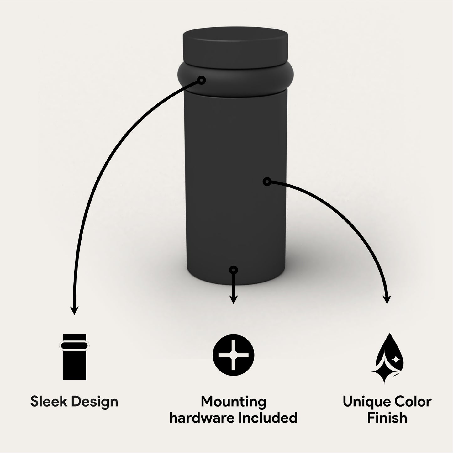 Cylinder Door Stopper