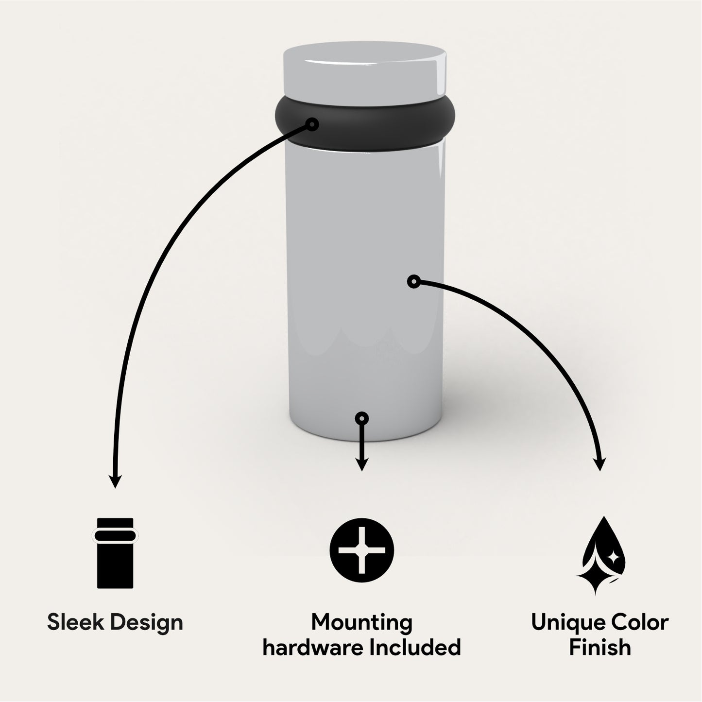 Cylinder Door Stopper