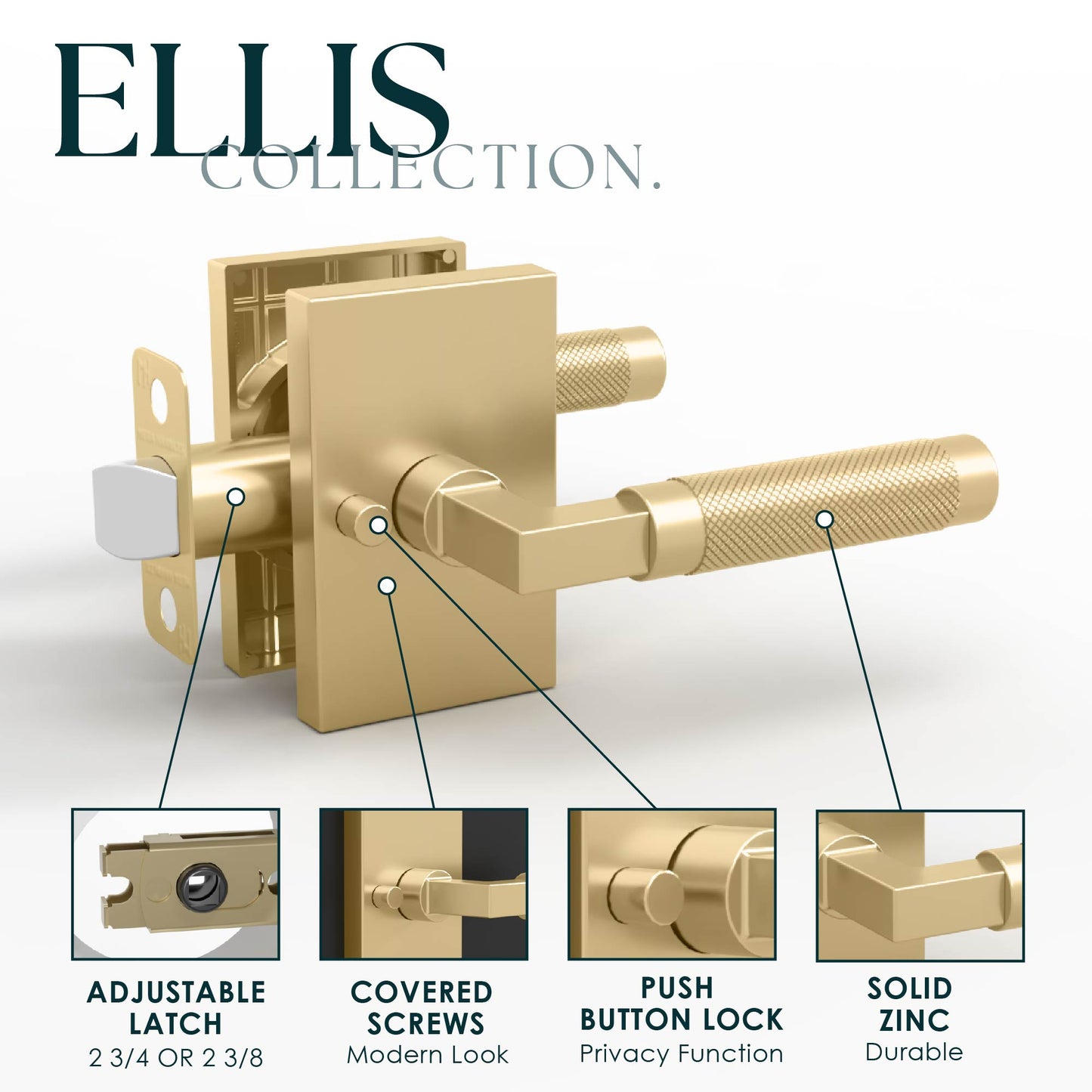 Ellis Collection | Knurled Lever