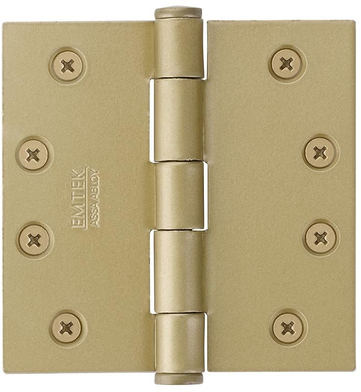 Emtek Square Plain Bearing Steel Hinges Collection