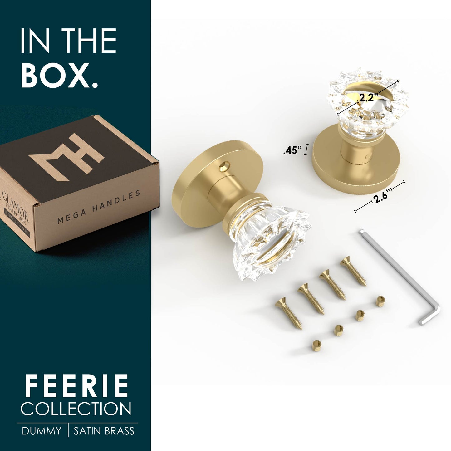 Féerie Collection | Crystal Knob