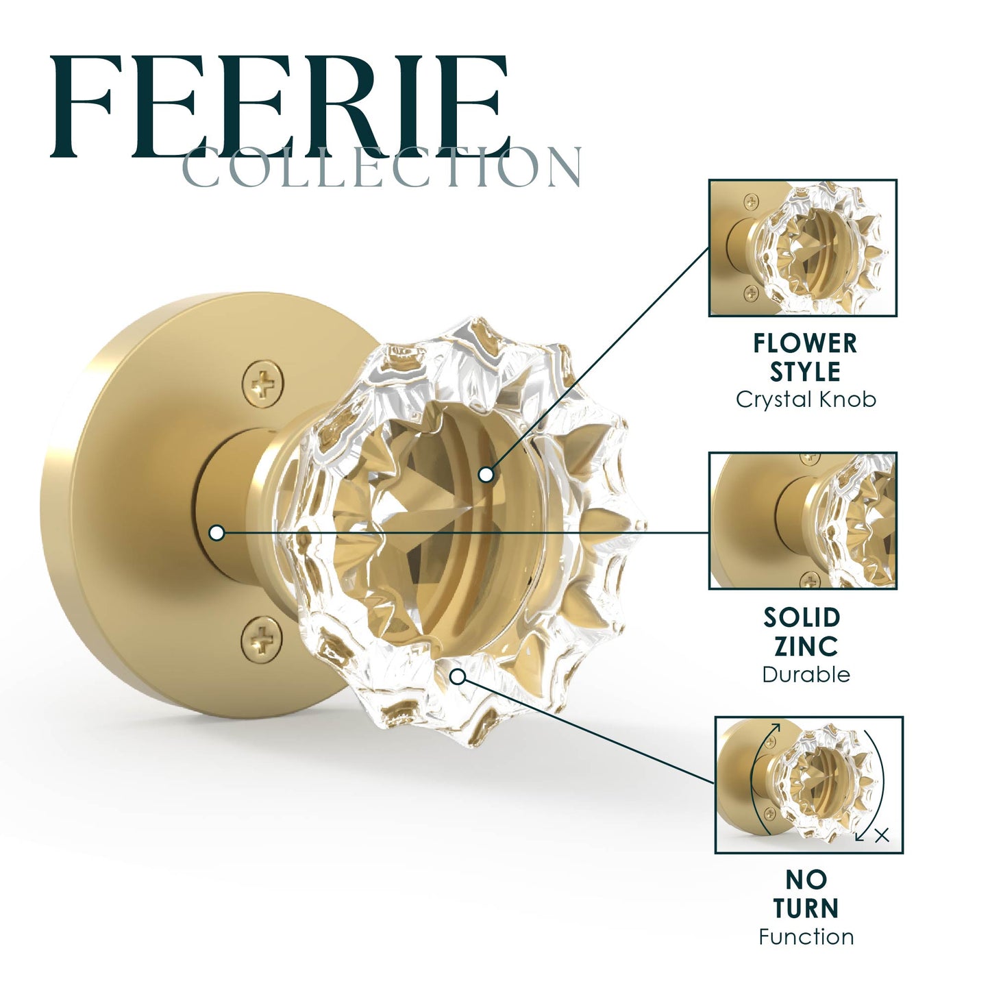 Féerie Collection | Crystal Knob