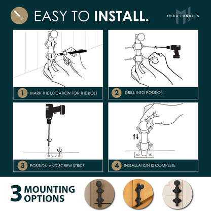 Dutch Door Bolt