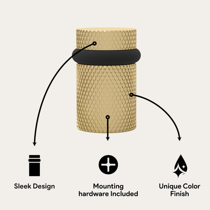 Door Stopper | Knurled