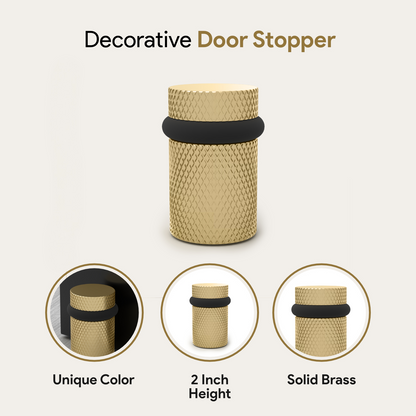 Door Stopper | Knurled