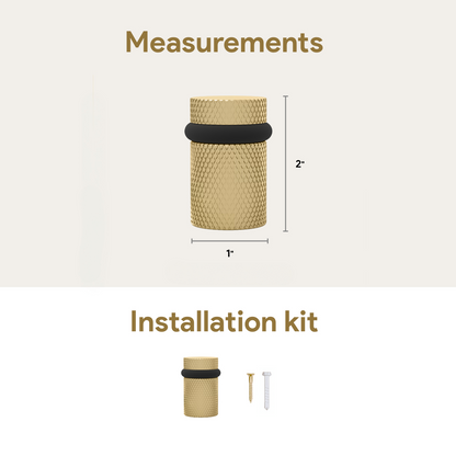 Door Stopper | Knurled