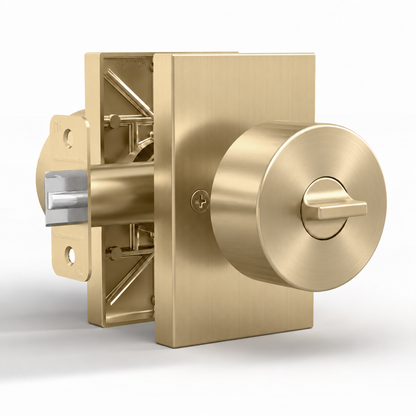 Laura Satin Brass / Entry product image