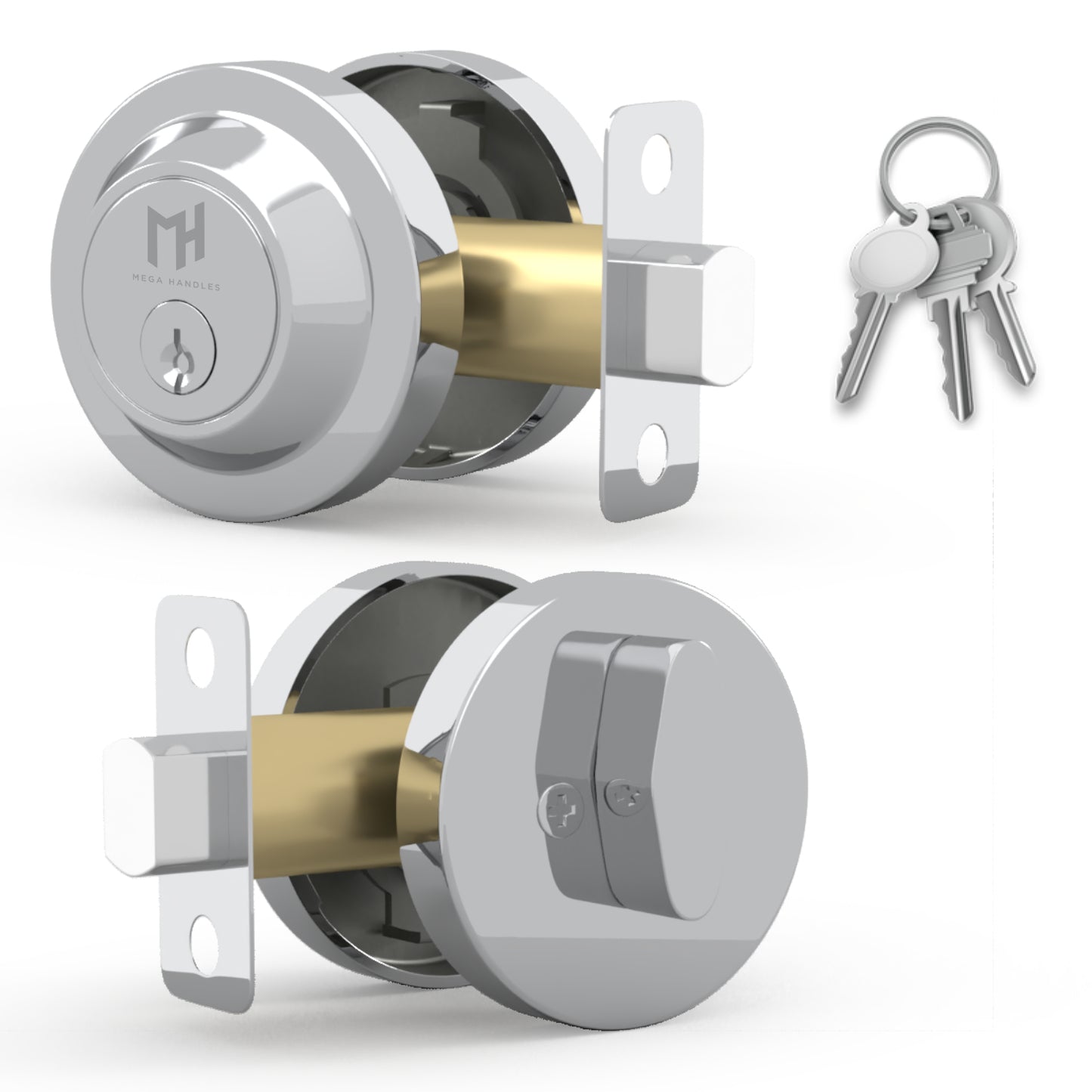 Round Deadbolt