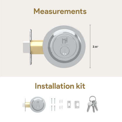 Round Deadbolt