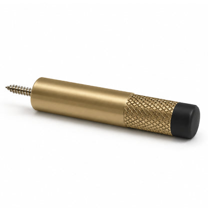Door Stopper | Knurled Slim Baseboard