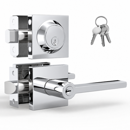 Prime Polished Chrome / Entry + Deadbolt Combo product image