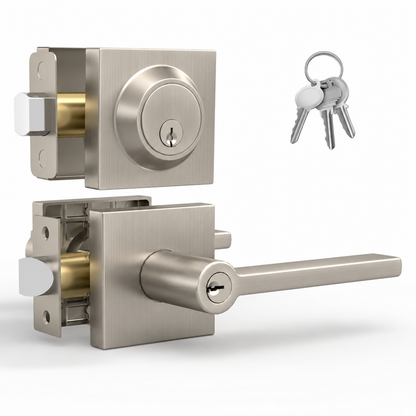Prime Satin Nickel / Entry + Deadbolt Combo product image