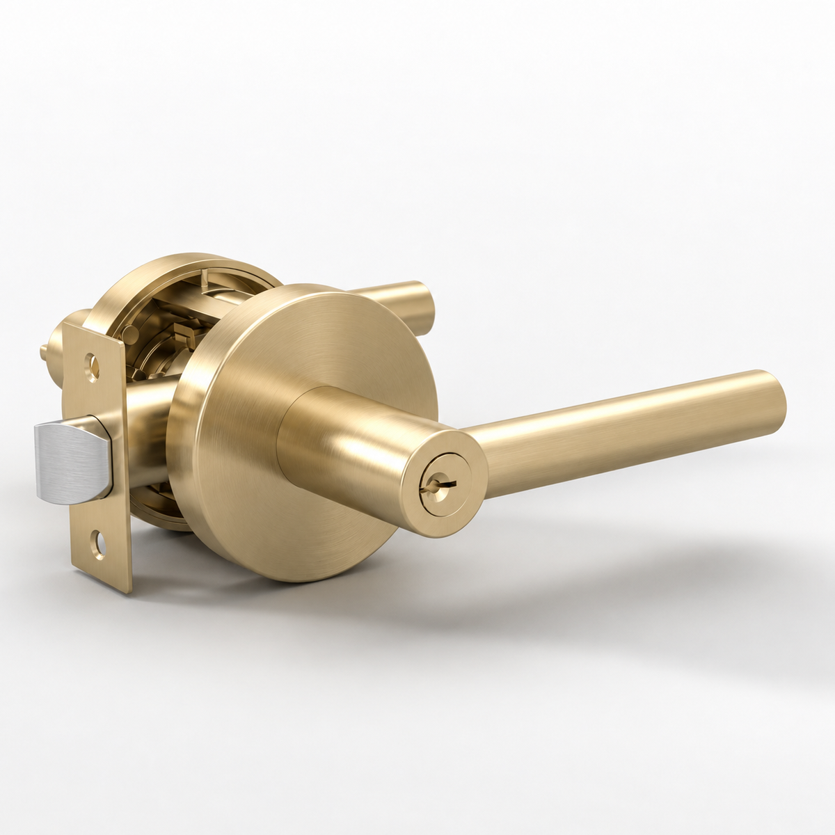 Ronn Satin Brass / Entry product image